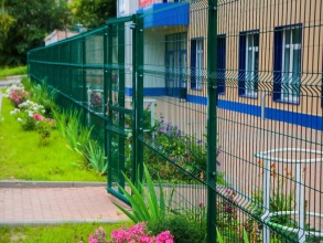 3D заборы для детского сада 80 метров фото в Уваровке
