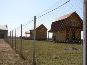 Забор из сетки рабицы в натяг с протяжкой арматуры 150 метров фото в Уваровке