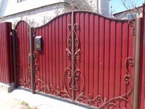 Калитка - пример 1 фото в Уваровке